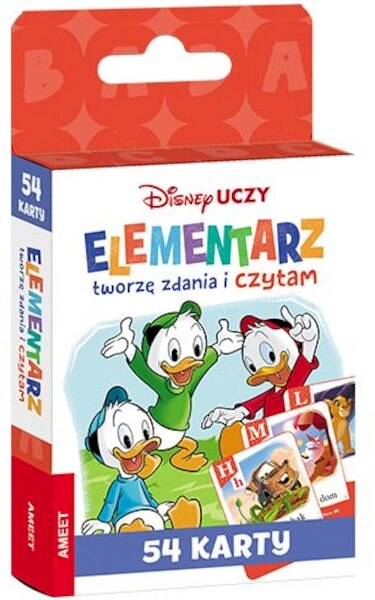 Disney Uczy Karty do elementarza Tworzę zdania i czytam UEK-9301
