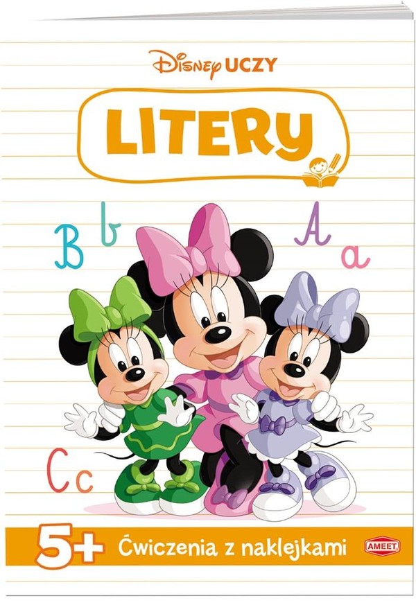 Disney Uczy Litery Minnie