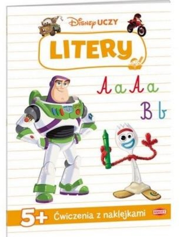 Disney uczy. Toy Story. Litery 5+