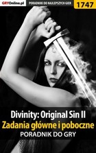 Okładka:Divinity: Original Sin II - Zadania główne i poboczne - poradnik 