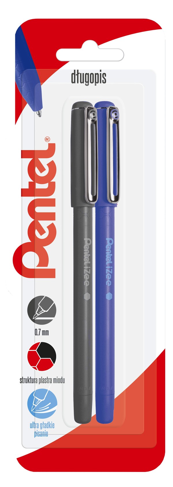 Długopis 0,7 mm bx457 2 kolory