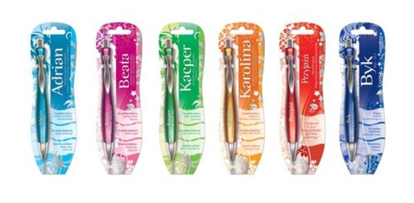 Długopis Elegant - Jesteś Wyjątkowy mix kolorów