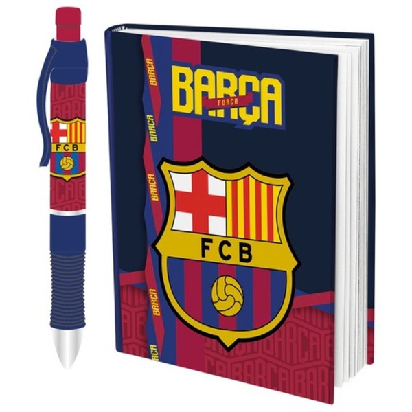 Długopis + notes FC Barcelona