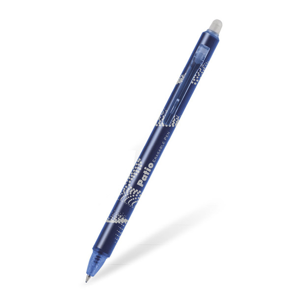 Długopis wymazywalny niebieski Patio Click