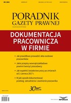 Dokumentacja pracownicza w firmie (PGP 8/2017) - pdf