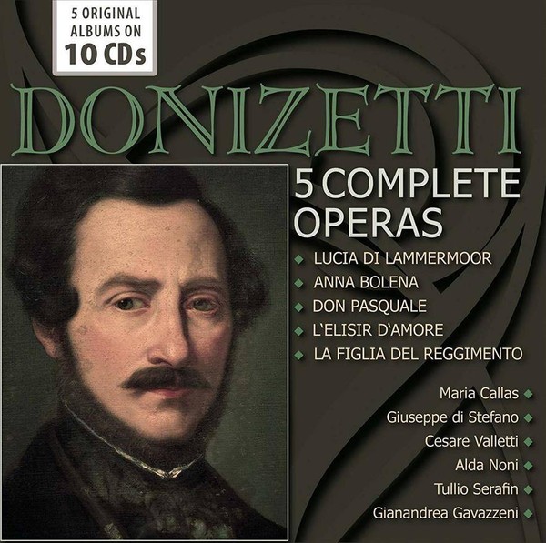 Donizetti. 5 Complete Operas