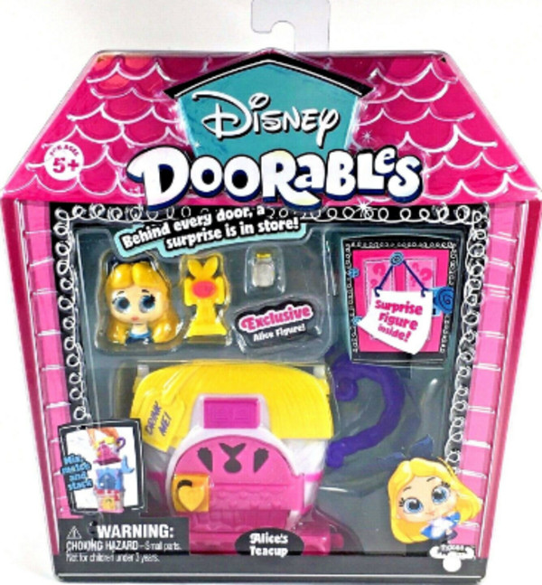 Disney Doorables Zestaw Mini Filiżanka Alicji