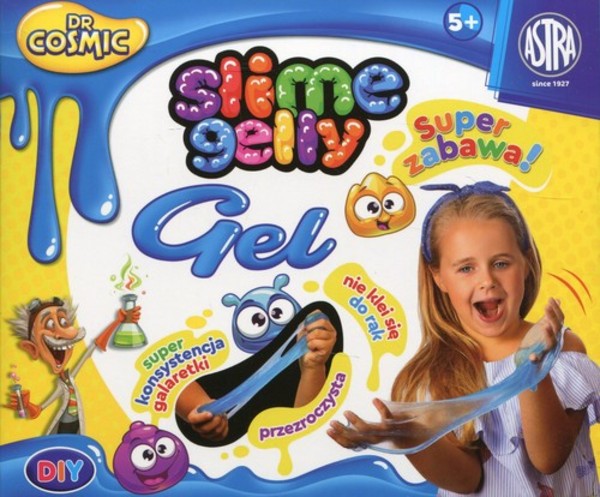 Dr Cosmic Slime Gelly Cool DIY (niebieski)