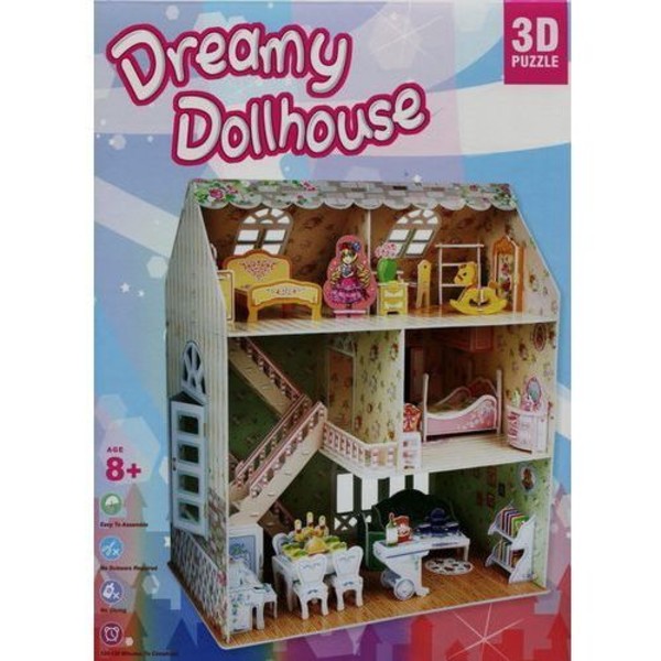Dreamy Dollhouse Domek dla lalek 3D