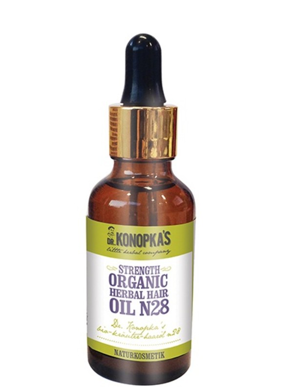 Strength Organic Herbal Hair Oil N28 Wzmacniający olejek do włosów