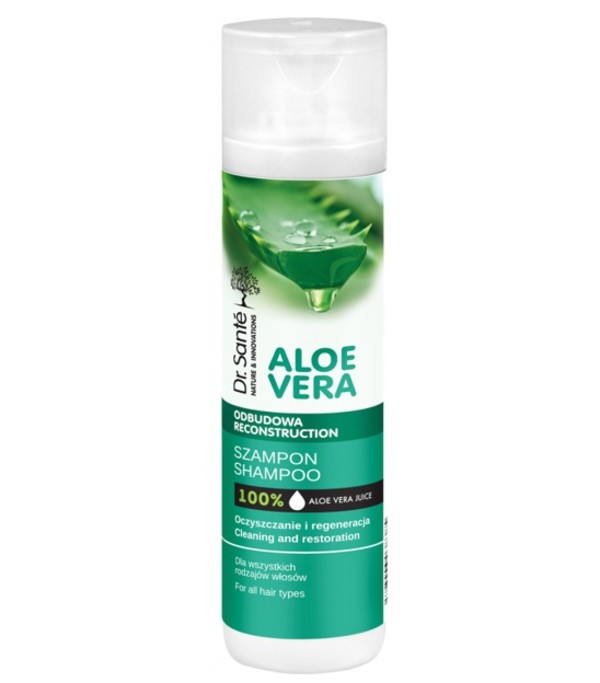 Aloe Vera Szampon do włosów oczyszczająco regenerujący