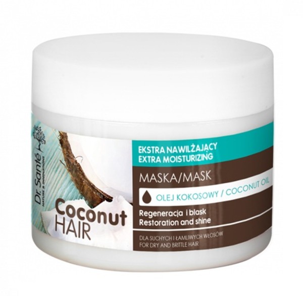 Coconut Hair Maska nawilżająca do włosów suchych i łamliwych