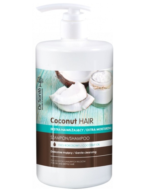 Coconut Hair Nawilżający szampon do włosów suchych i łamliwych