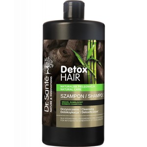Detox Hair Szampon regenerujący do włosów z węglem bambusowym