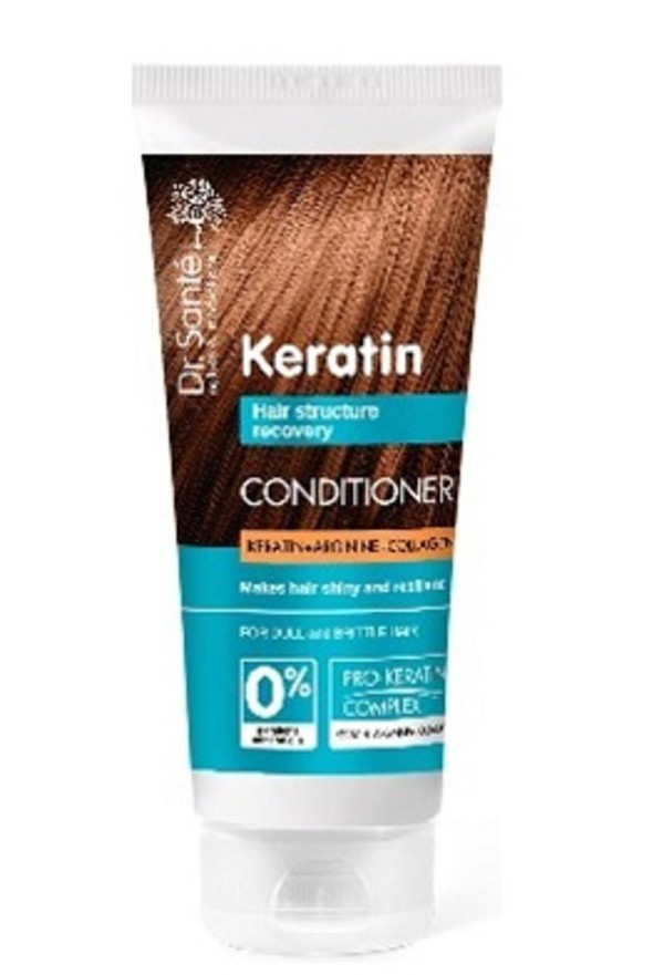 Keratin Hair Odżywka odbudowująca do włosów łamliwych i matowych