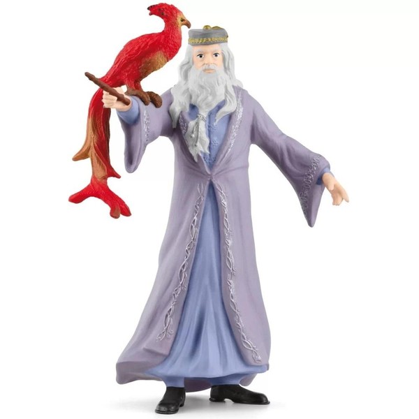 Figurka Dumbledore & Fawkes Wizarding World