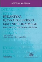 Okładka:Dydaktyka języka polskiego jako nierodzimego 