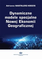 Okładka:Dynamiczne modele specjalne Nowej Ekonomii Geograficznej 