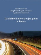 Okładka:Działalność inwestycyjna gmin w Polsce 