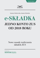 E-składka. Jedno konto ZUS od 2018 r. - pdf