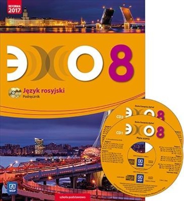 Echo 8. Język rosyjski. Podręcznik do szkoły podstawowej + 2 CD