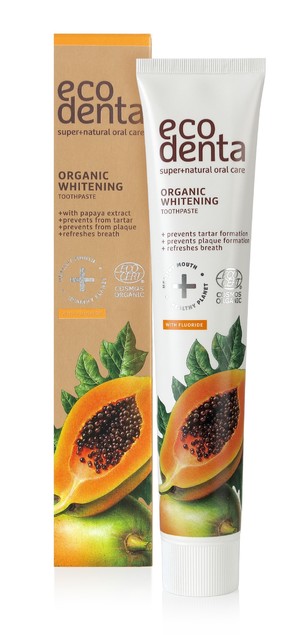 Organic Whitening Pasta do zębów - Papaya