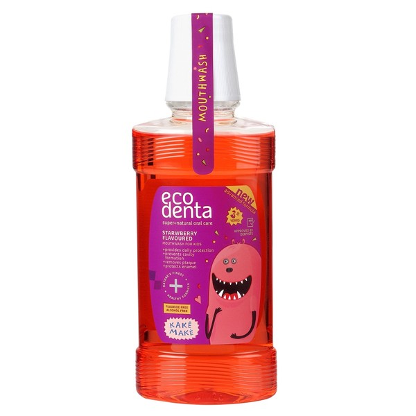 Mouthwash For Kids Truskawka Płyn do płukania jamy ustnej dla dzieci