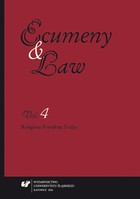 Ecumeny and Law 2016. Vol. 4 - 01 Augustines Argumentation against Religious Freedom