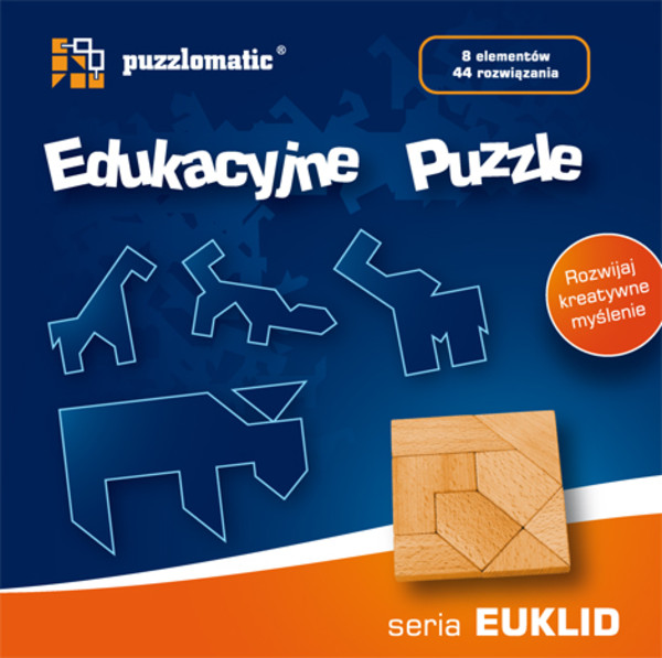 Edukacyjne Puzzle Puzzlomatic seria Euklid