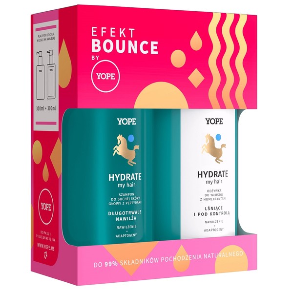 Efekt Bounce Hydrate Zestaw do pielęgnacji włosów