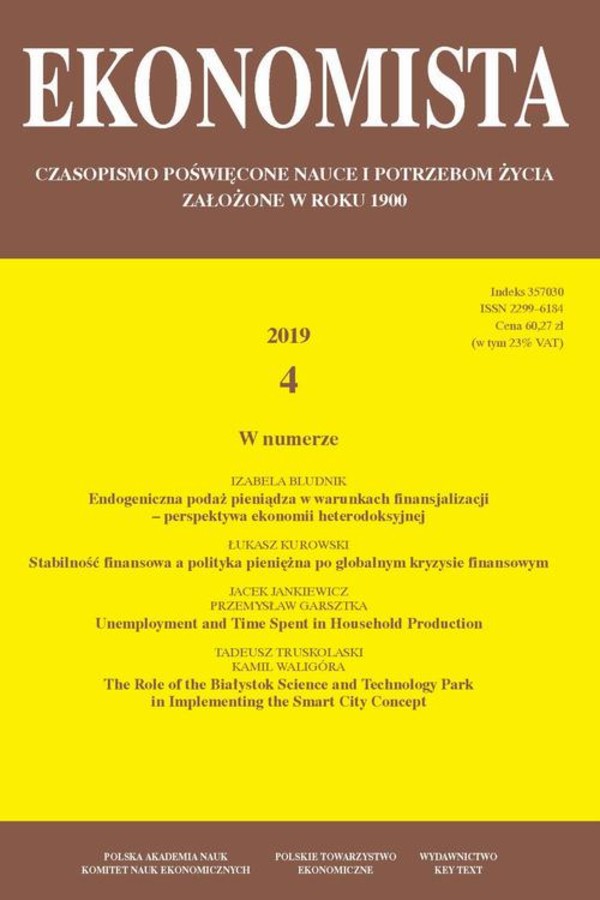 Ekonomista 2019 nr 4 - pdf