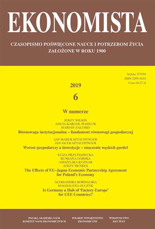 Ekonomista 2019 nr 6 - pdf