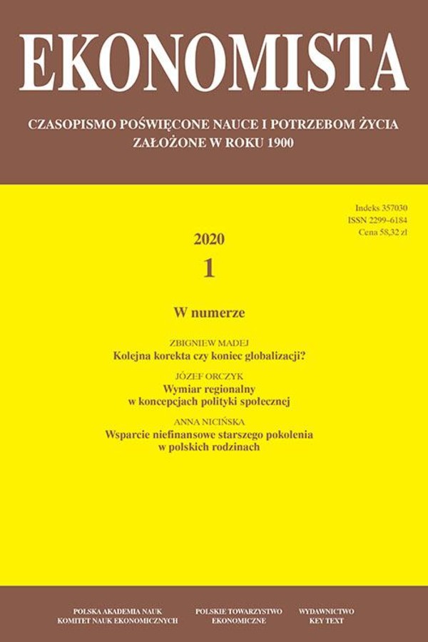 Ekonomista 2020 nr 1 - pdf