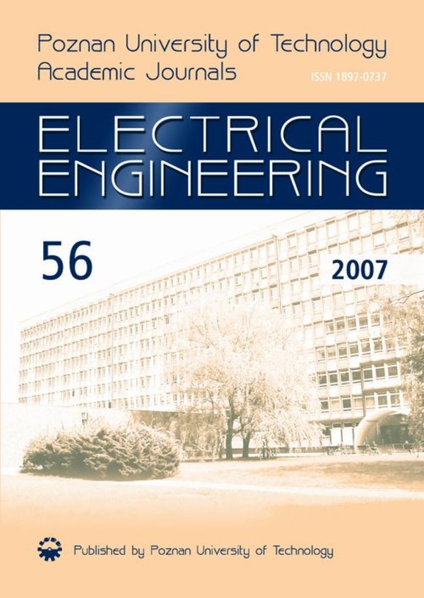 Electrical Engineering, Issue 56, Year 2007 - pdf