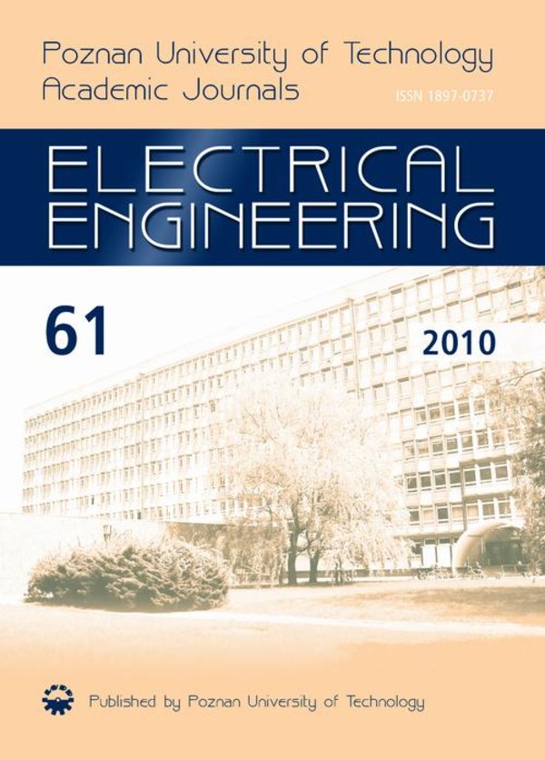 Electrical Engineering, Issue 61, Year 2010 - pdf