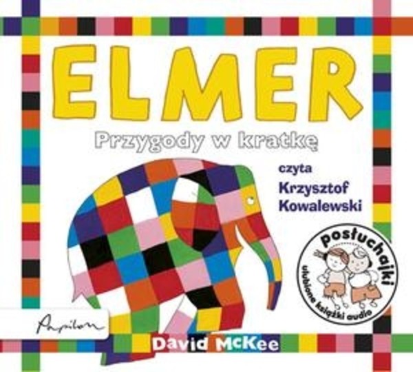 Posłuchajki Elmer. Przygody w kratkę Audiobook CD Audio