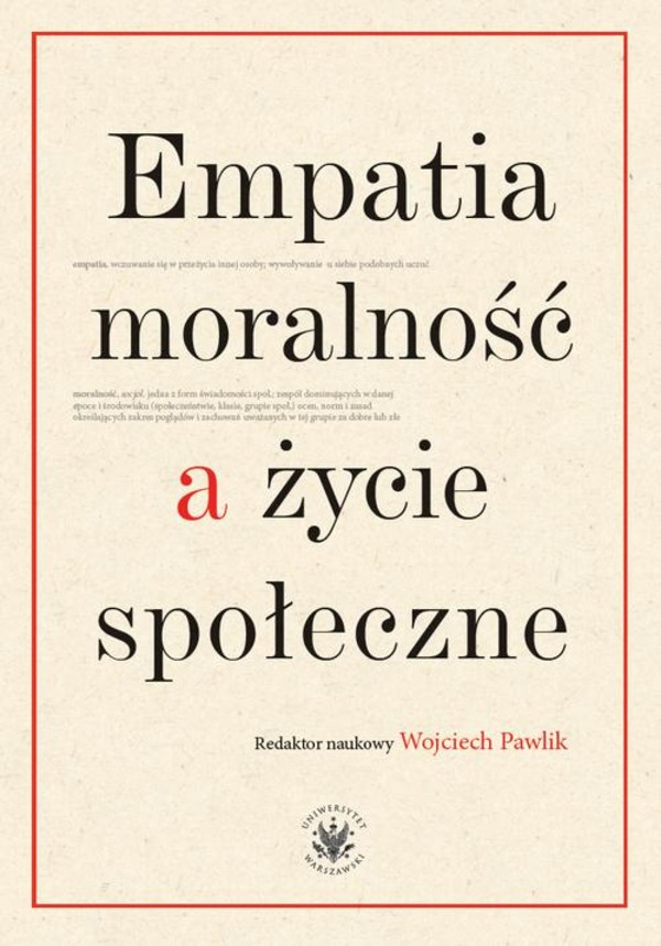 Empatia, moralność a życie społeczne - mobi, epub, pdf