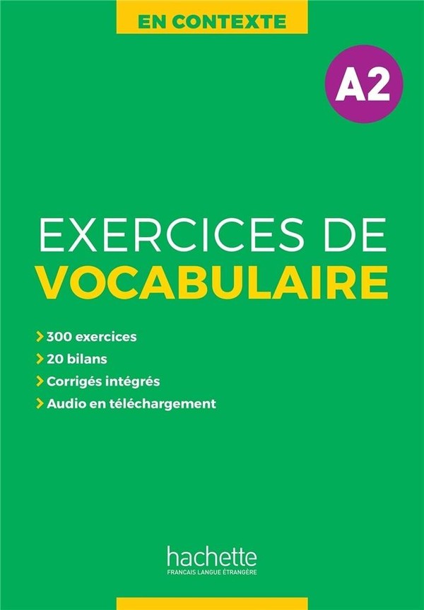 En Contexte. Exercices de vocabulaire A2. Podręcznik + nagrania MP3 + klucz odpowiedzi