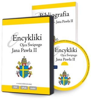 Encykliki Ojca Świętego Jana Pawła II Książka Audiobook CD Audio + Bibliografia Karola Wojtyły Jana Pawła II