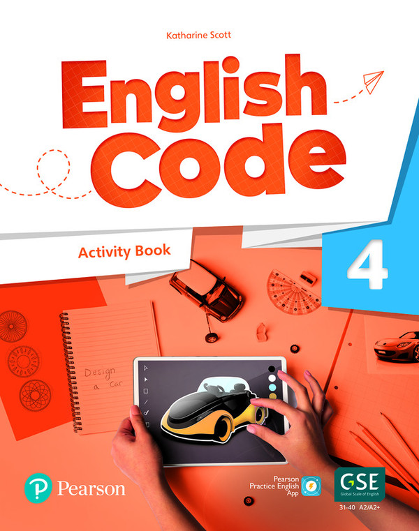 English Code 4. Activity Book with Audio QR Code