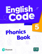English Code 5. Phonics Book with Audio & Video QR Code