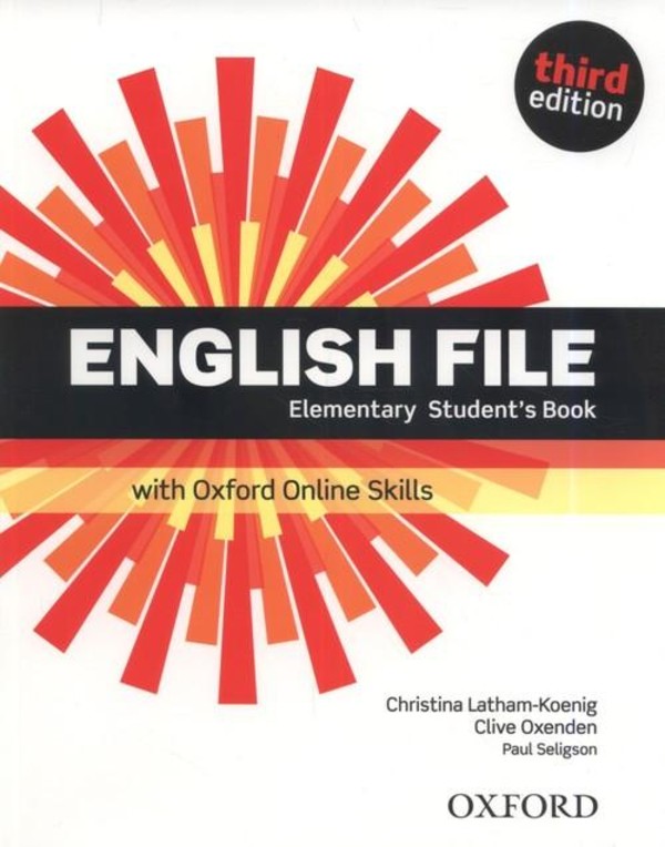 English File Third Edition Elementary. Student`s Book Podręcznik + Online Skills 2019