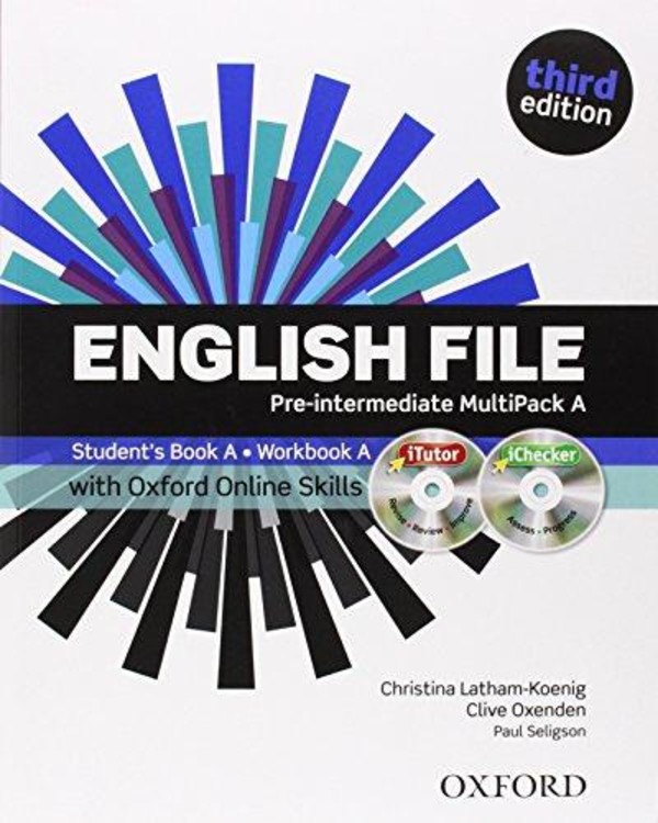English File Third Edition. Pre-Intermediate Multipack A + Oxford Online Skills third edition