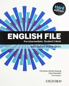 English File Third Edition Pre-Intermediate. Student`s Book Podręcznik + Oxford Online Skills