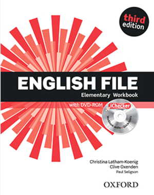 English File Third Edition Elementary. Workbook Zeszyt ćwiczeń + Key + iChecker DVD