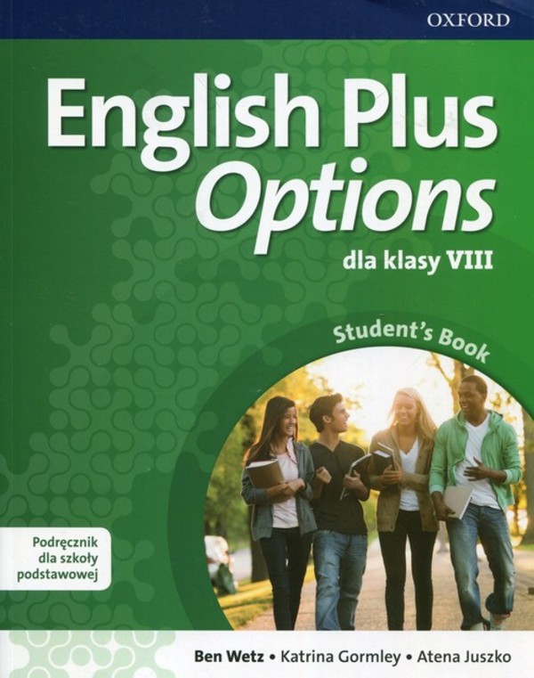 English Plus Options 8. Student`s Book Podręcznik + CD mp3 + DVD