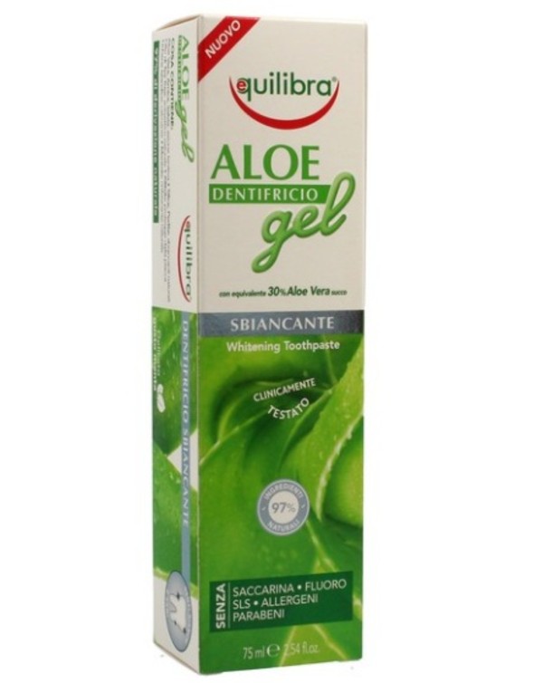 Aloe Gel Pasta do zębów wybielająca 30% aloesu
