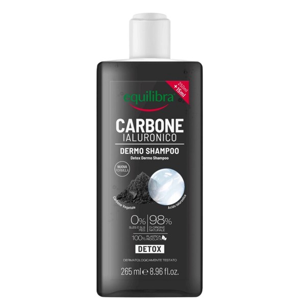 Carbone Attivo Detox Szampon do włosów oczyszczający z aktywnym węglem
