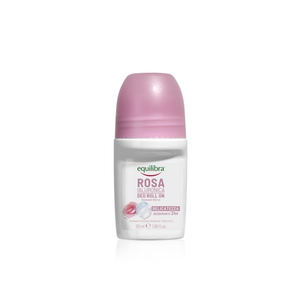 Rosa Różany dezodorant w kulce z kwasem hialuronowym