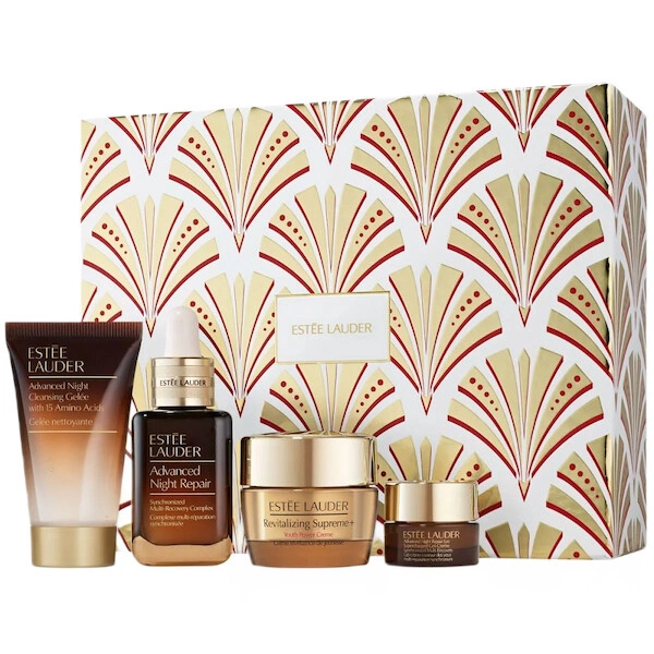 Lift + Glow Routine Magica Revitalizing Supreme Żel do mycia twarzy + Krem do twarzy + Krem-żel pod oczy + Serum do twarzy